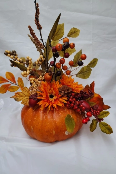 Producto TALLER FLORAL EN CALABAZA 23/10 Imagen