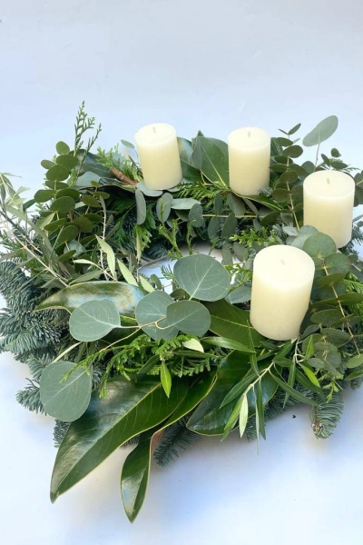 Corona Adviento Winter