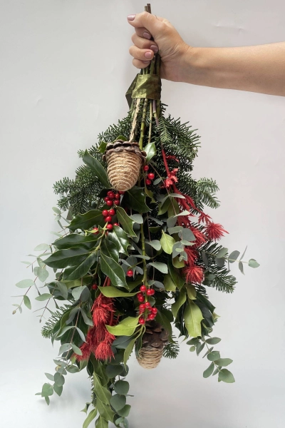 Cuelgapuertas Navideño