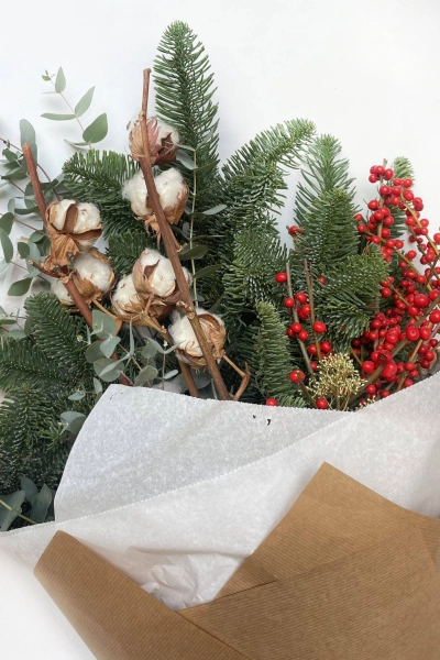 Conjunto Flor Navideña