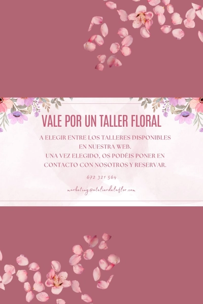 Producto Regala un taller floral Imagen