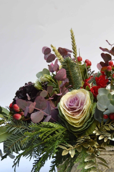 Canastilla navideña