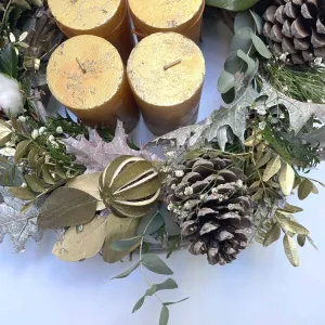 Corona Adviento White