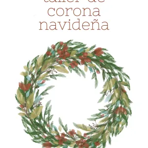 Taller de Coronas Navideñas