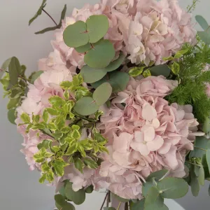 Ramo Hortensias Rosas