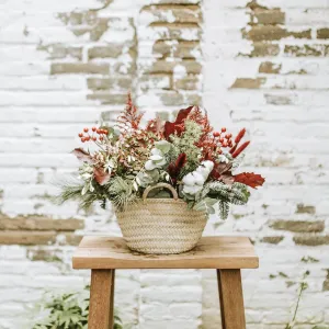 Canastilla navideña