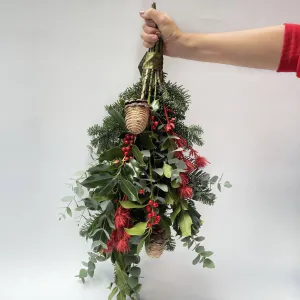 Cuelgapuertas Navideño