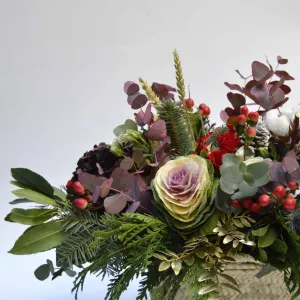 Canastilla navideña