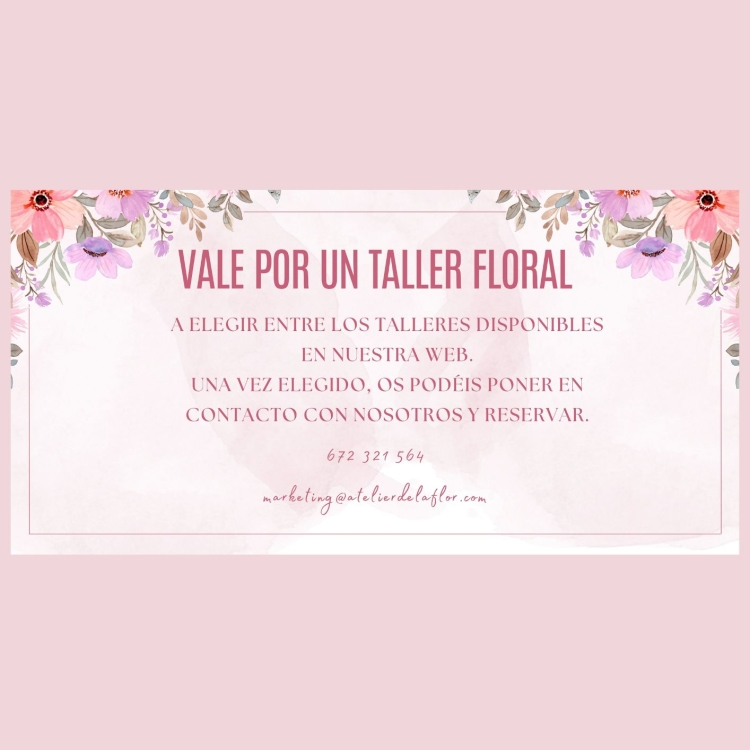 Regala un taller floral