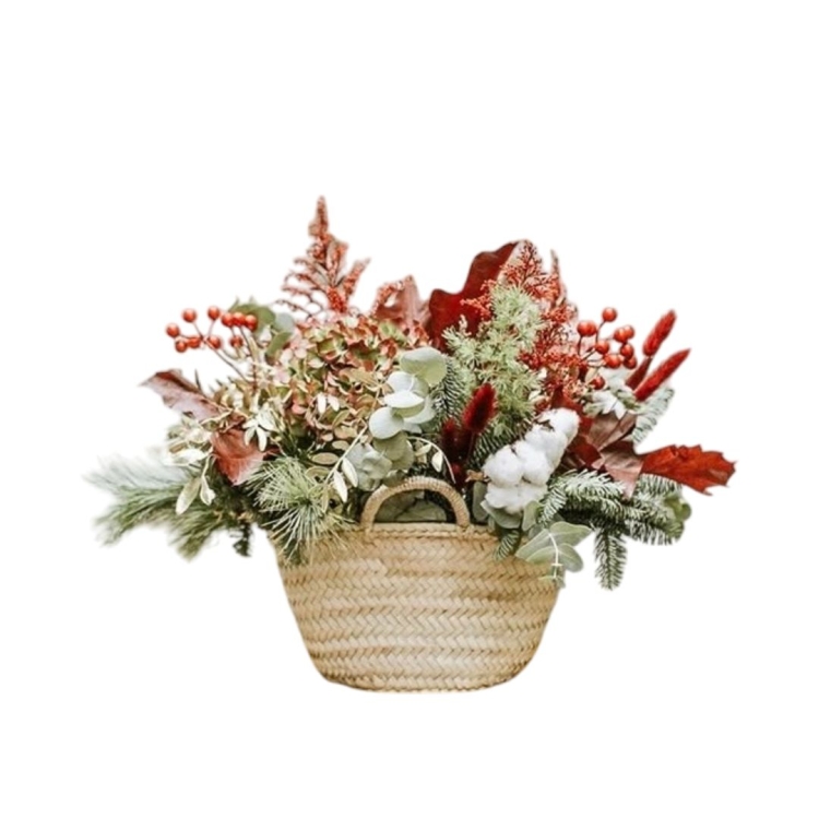 Canastilla navideña