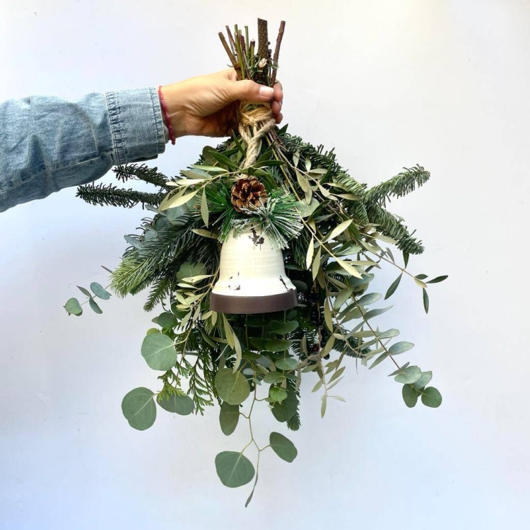 Cuelgapuertas Navideño