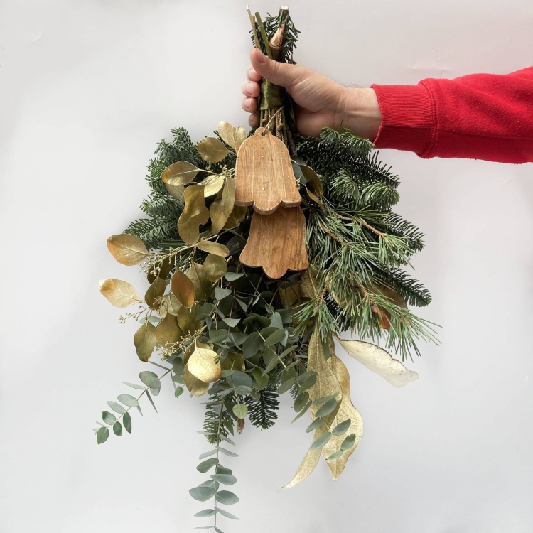 Cuelgapuertas Navideño