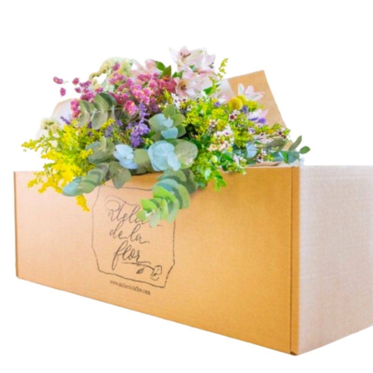 La caja de Atelier de la Flor
