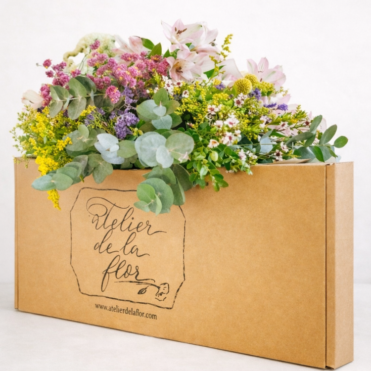 La caja de Atelier de la Flor
