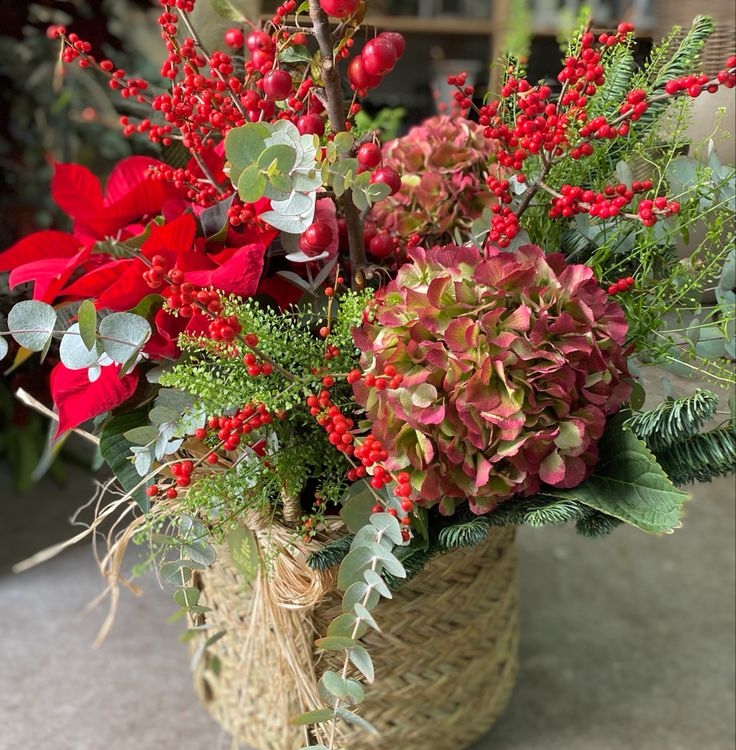 TALLER CESTO NAVIDEÑO 26/11