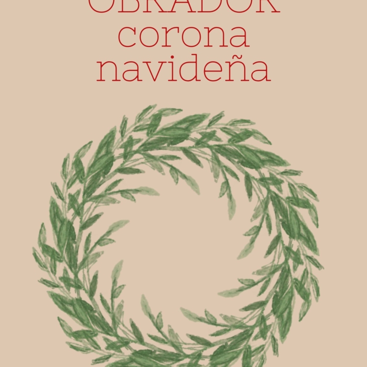 Obrador Corona Navidad