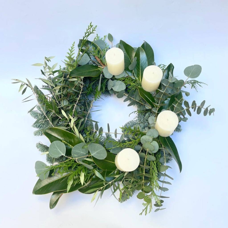 Corona Adviento Winter