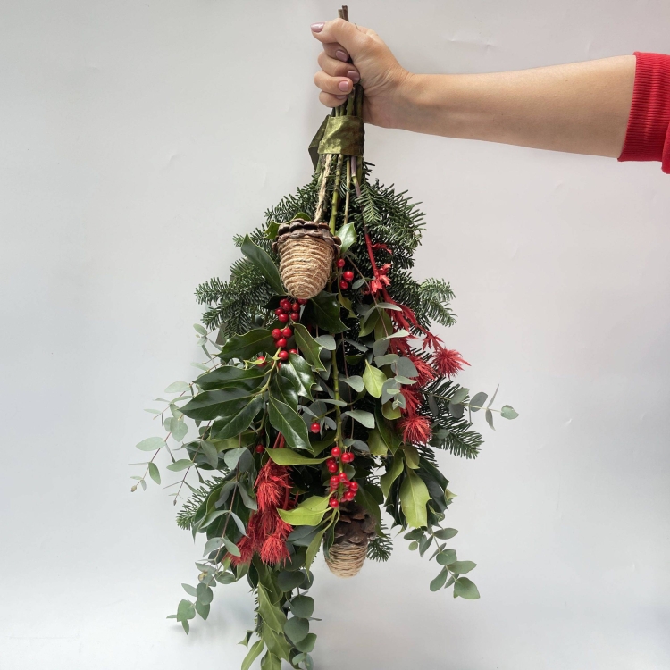 Cuelgapuertas Navideño