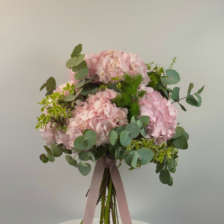 Ramo Hortensias Rosas