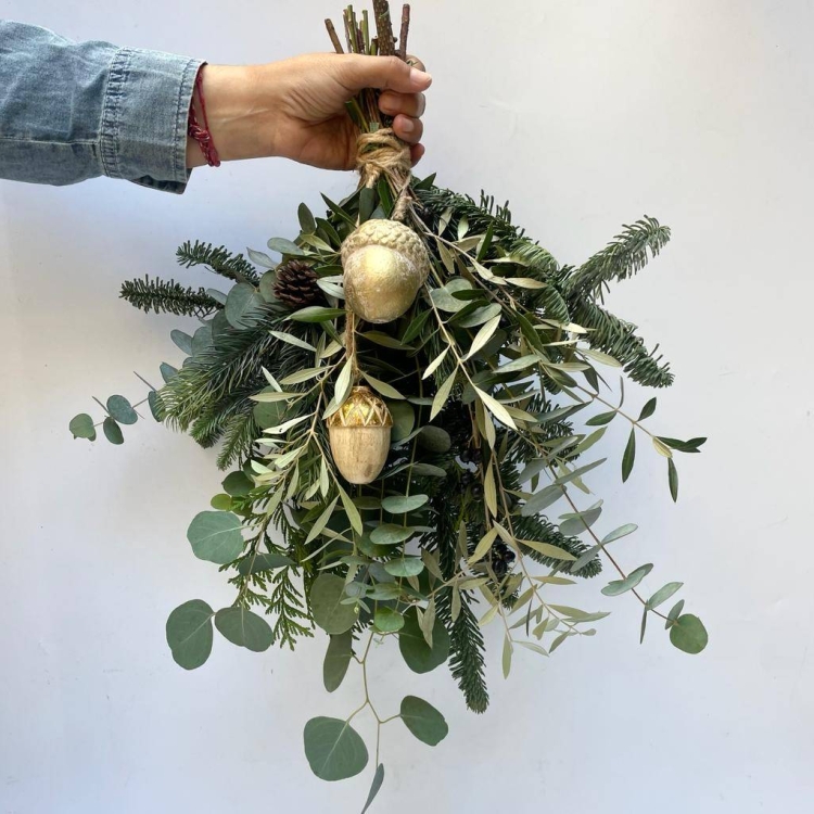 Cuelgapuertas Navideño