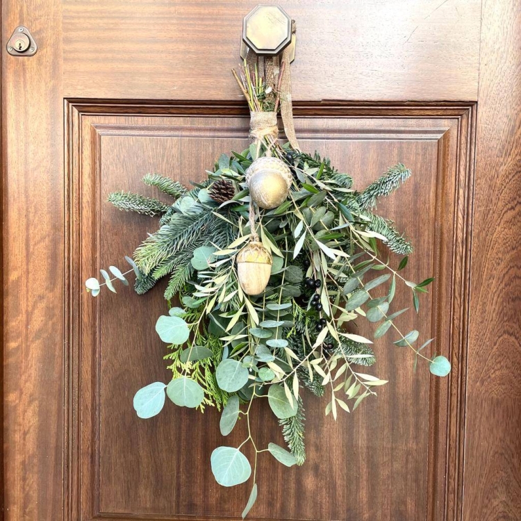 Cuelgapuertas Navideño