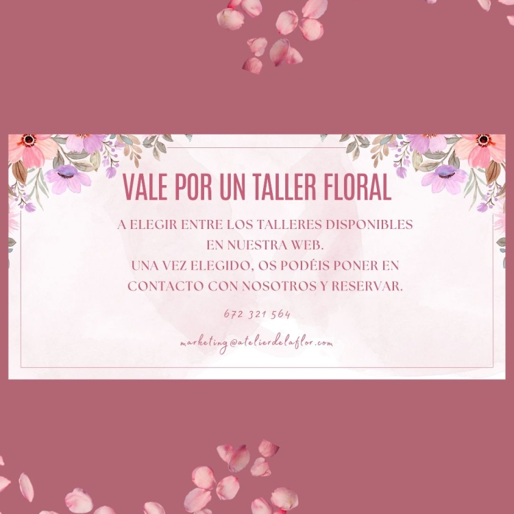 Regala un taller floral