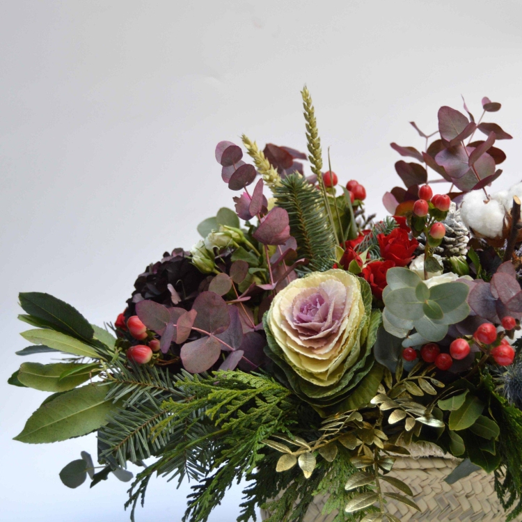 Canastilla navideña